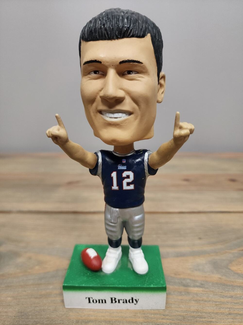 Patriots Tom Brady Upper Deck Bobblehead 2002 NFL Football Collectibles